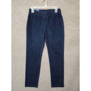 Soft Surroundings Triple S Jeans Women S Petite Blue Slimming Support Pull OnNEW